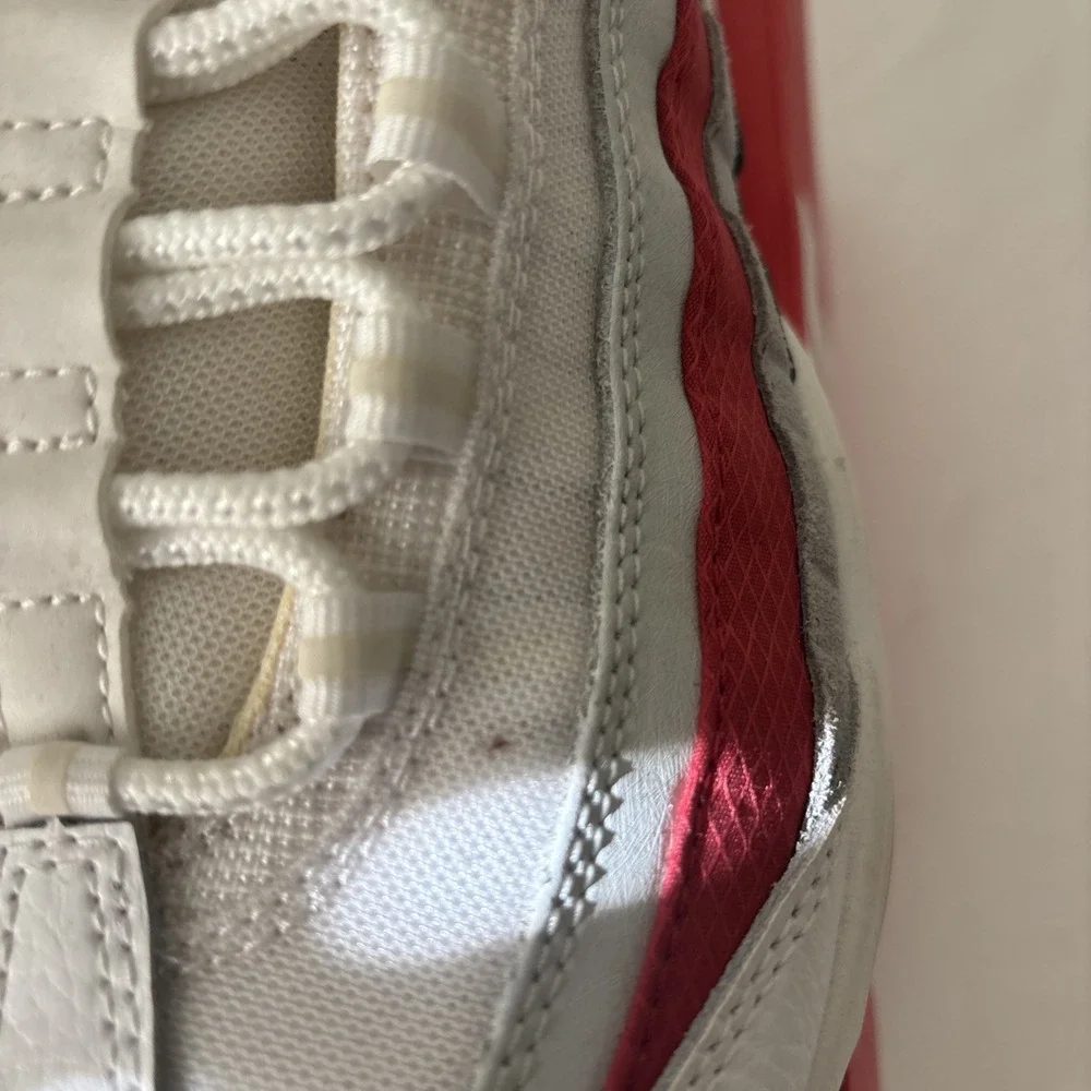 Nike Air Max‎ 95 Essential White Varsity Red Size 13 black  Swoosh